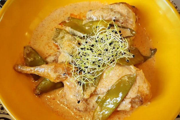 Guatlles amb salsa de cava i foie gras / Foto: El Buffi