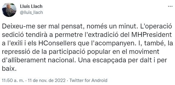 TUIT LluisLlach TUIT LluisLlach