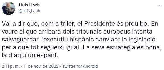TUIT LluisLlach TUIT LluisLlach