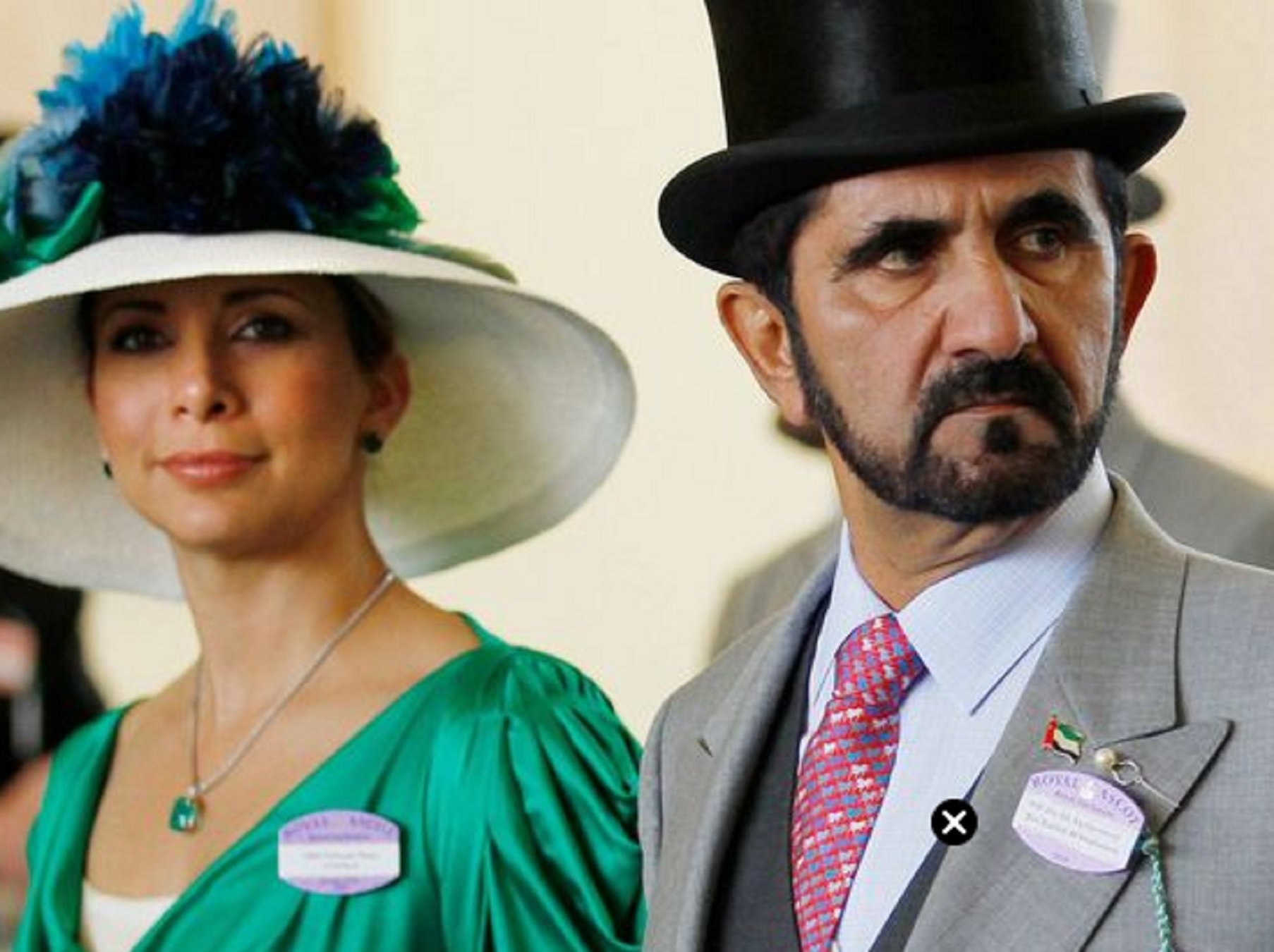 Haya de Jordania y el Emir Haya de Jordania y el Emir