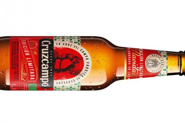 Botella Cruzcampo Navidad 2020 Botella Cruzcampo Navidad 2020