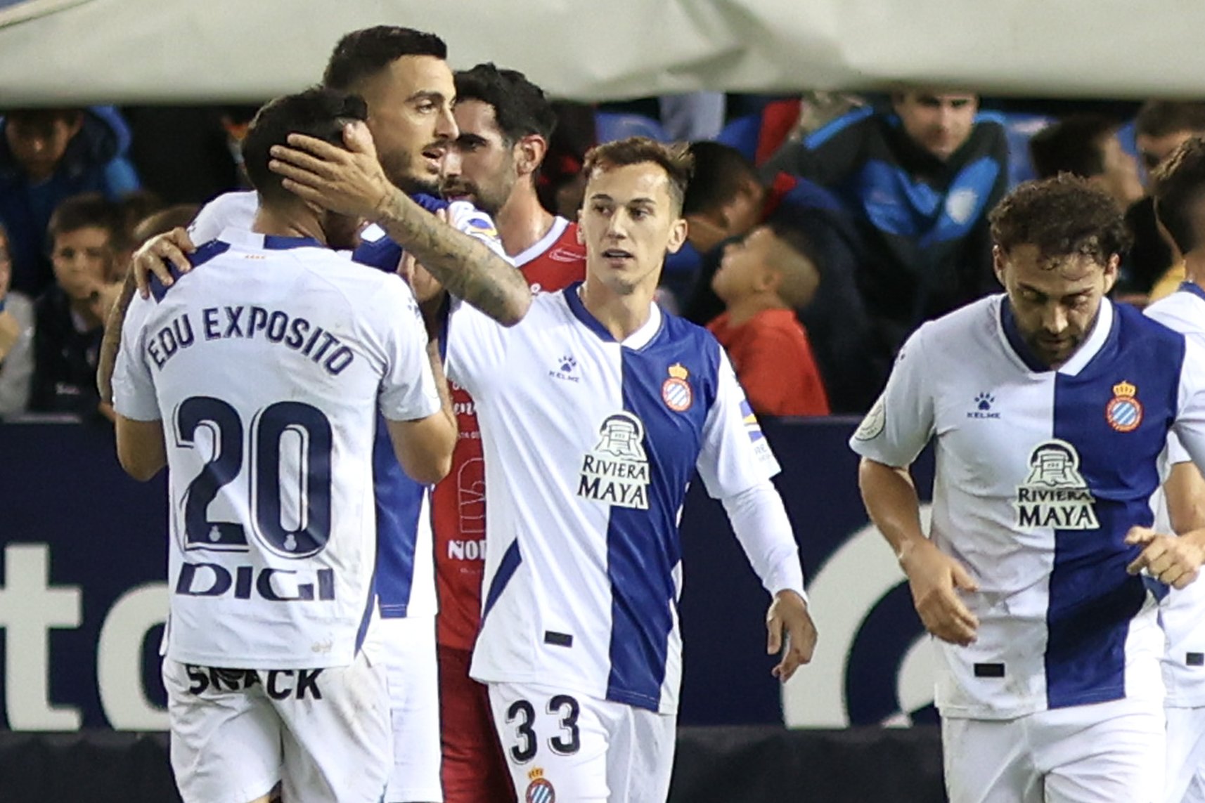 Se cumplen los pronósticos en los debuts de Espanyol, Nàstic y Olot en la Copa del Rey