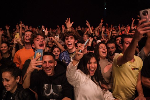 El Sant Jordi magnético a los sonidos de Kase.O (Foto Carlos Baglietto)