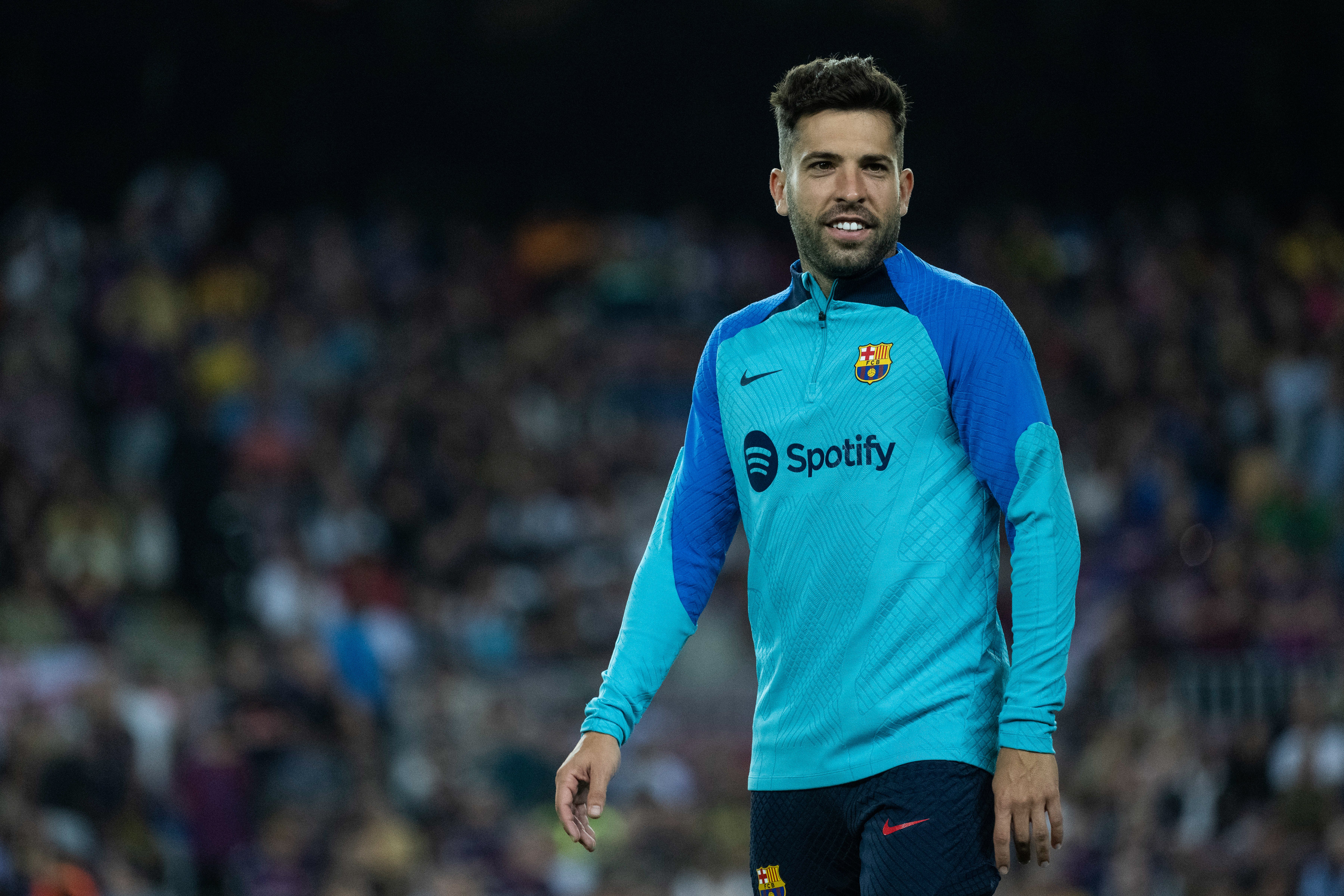 Jordi Alba, molt contundent: "La meva intenció és quedar-me al Barça molts anys"