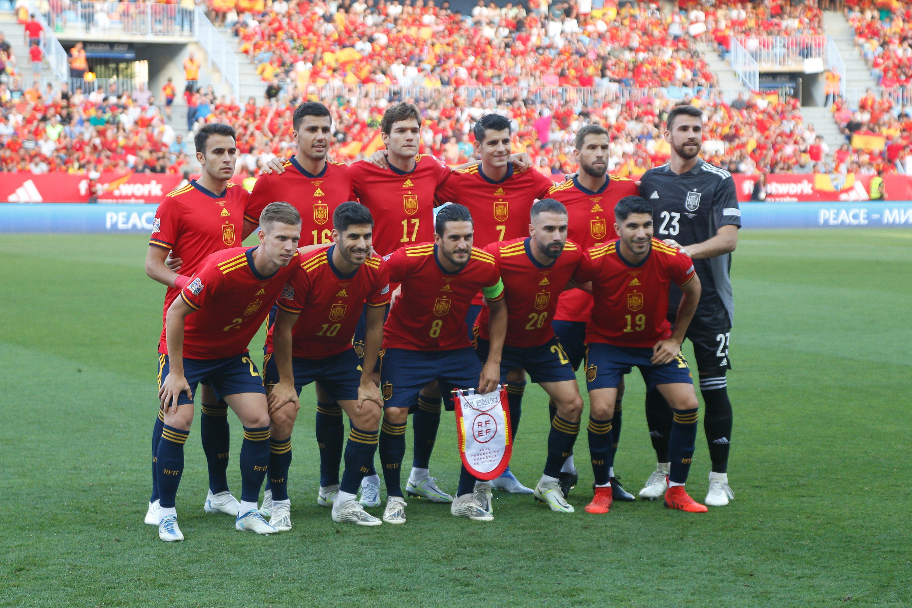 Horarios de la selección española