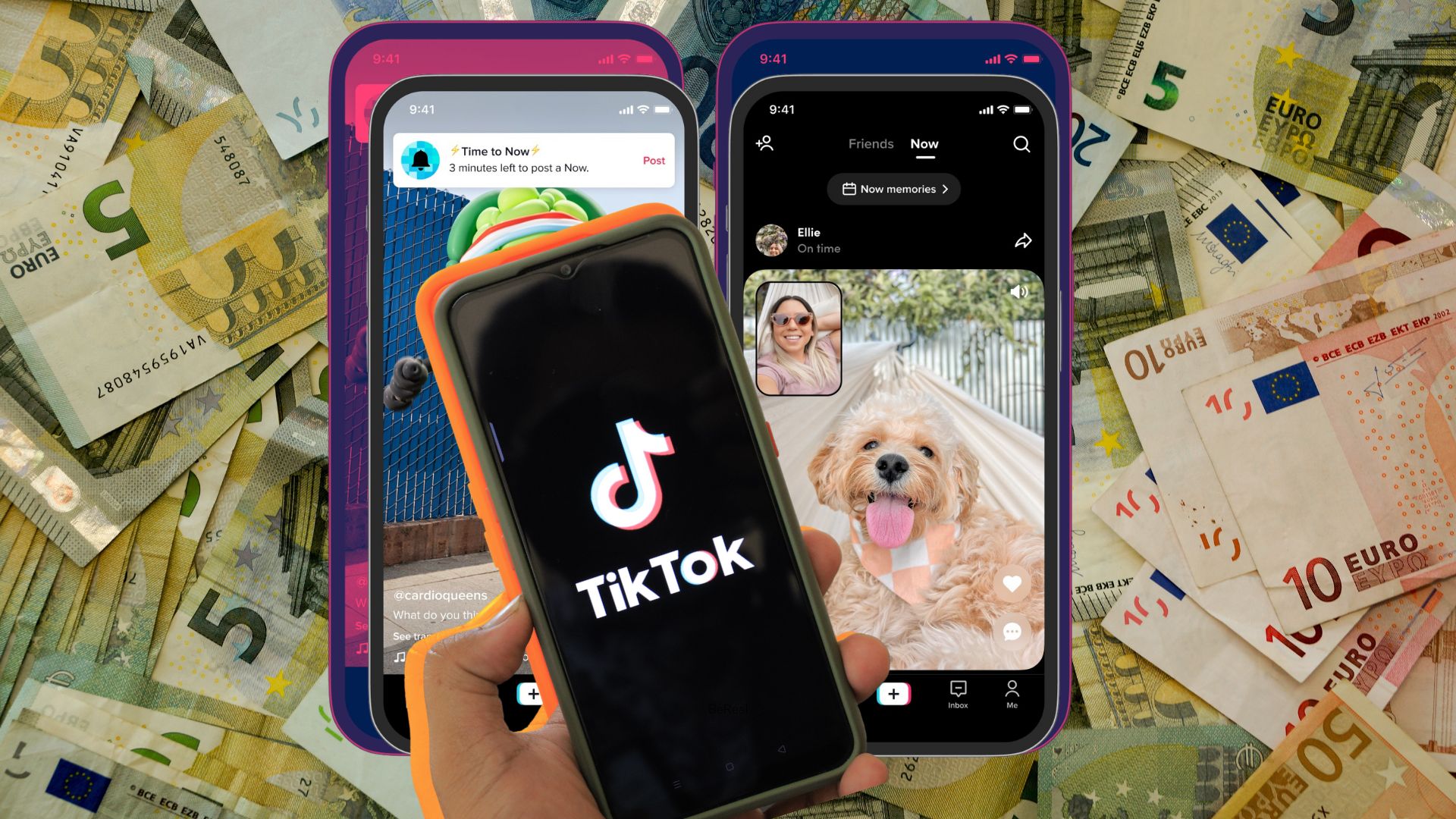 Com guanyar diners amb TikTok Now: iniciar sessió i una transferència bancària