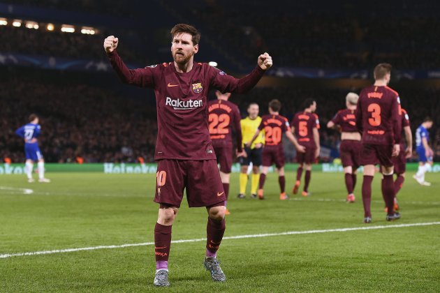 Messi Chelsea Barça Champions Efe