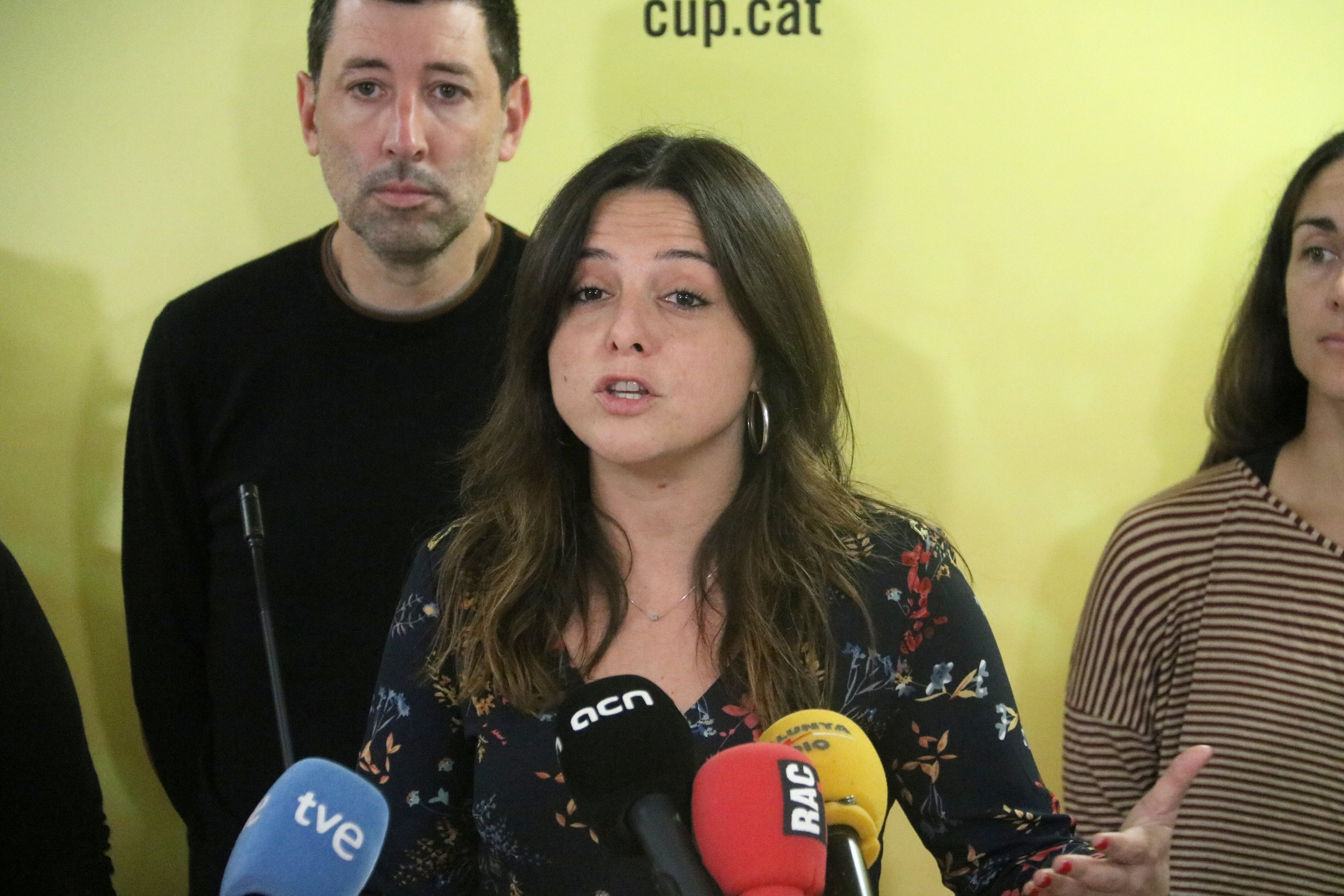 La CUP llama a articular un frente amplio contra el nuevo delito de desórdenes públicos