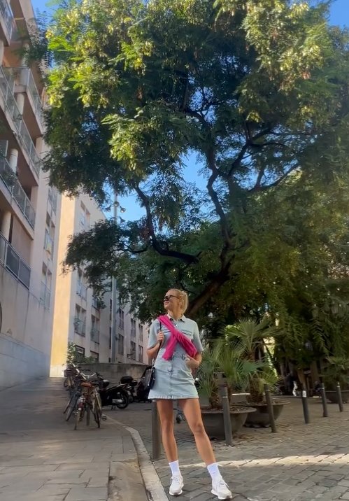 Fridolina Rolfö en Barcelona Instagram Fridolina Rolfö en Barcelona Instagram