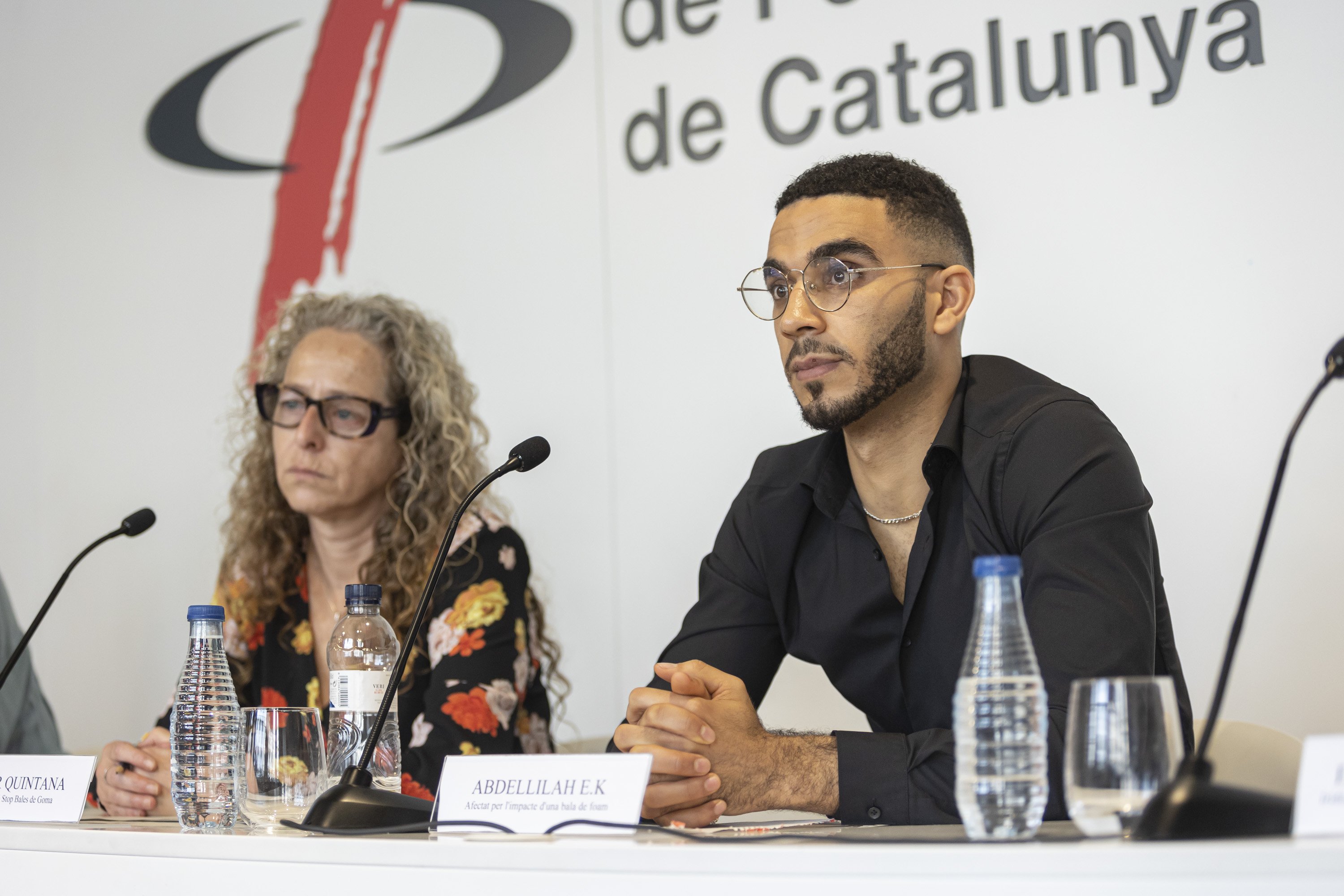 Un joven reclama 277.000 euros a la Generalitat por haber perdido un ojo por una bala de foam