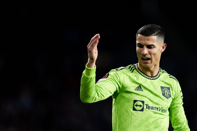 Cristiano Ronaldo enfadado Manchester United / Foto: Europa Press