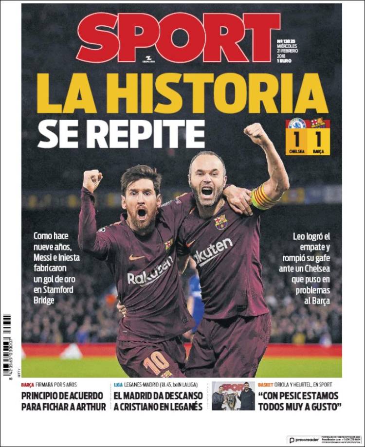 Sport Portada 21 02 2018