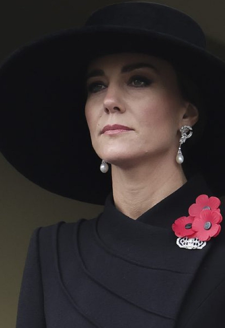 Kate Middleton, con las amapolas   GTRES