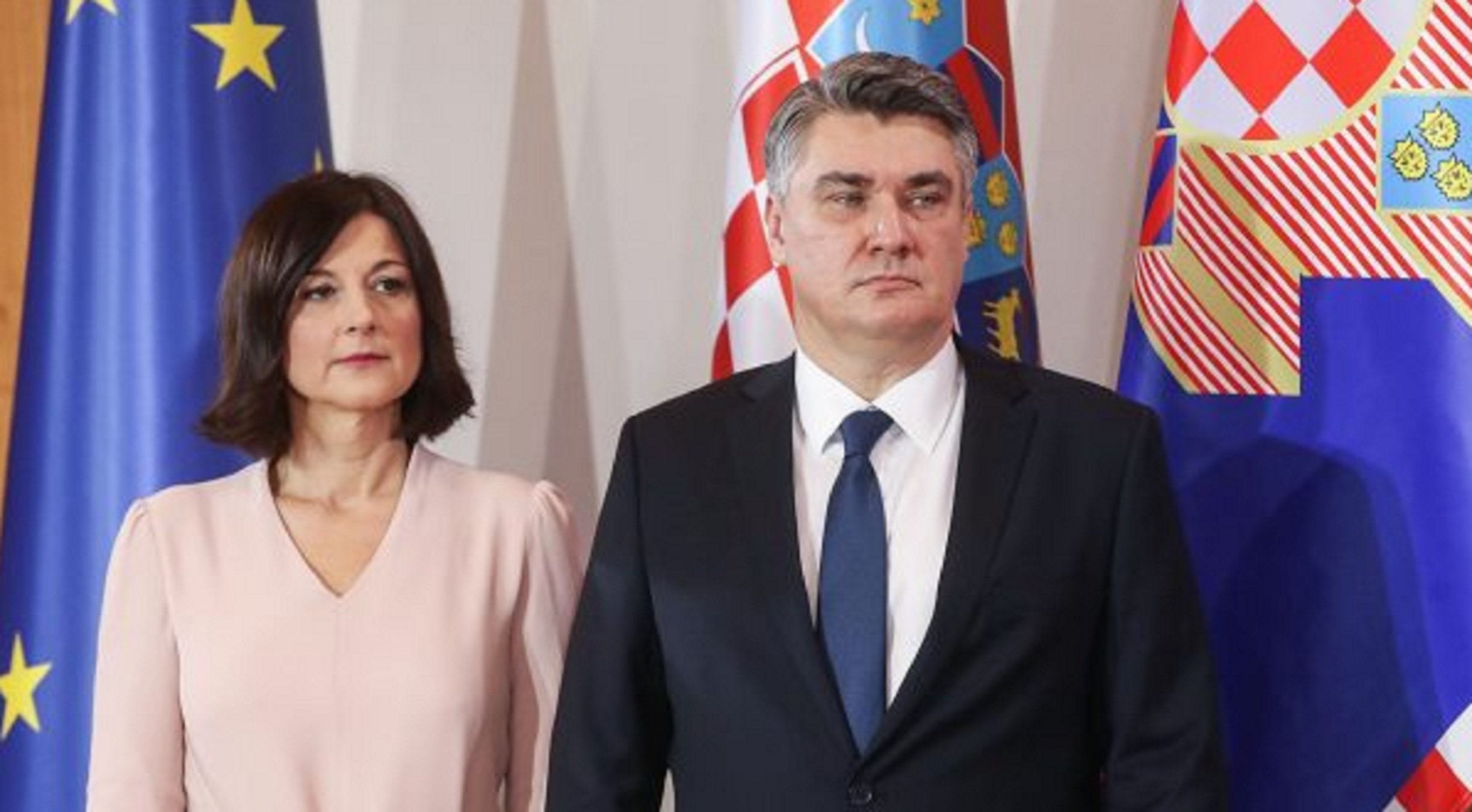 El Presidente de Croacia y la Primera Dama   GTRES