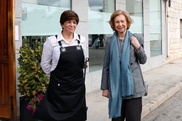 Reina Sofía en restaurante Los Claveles GTRES