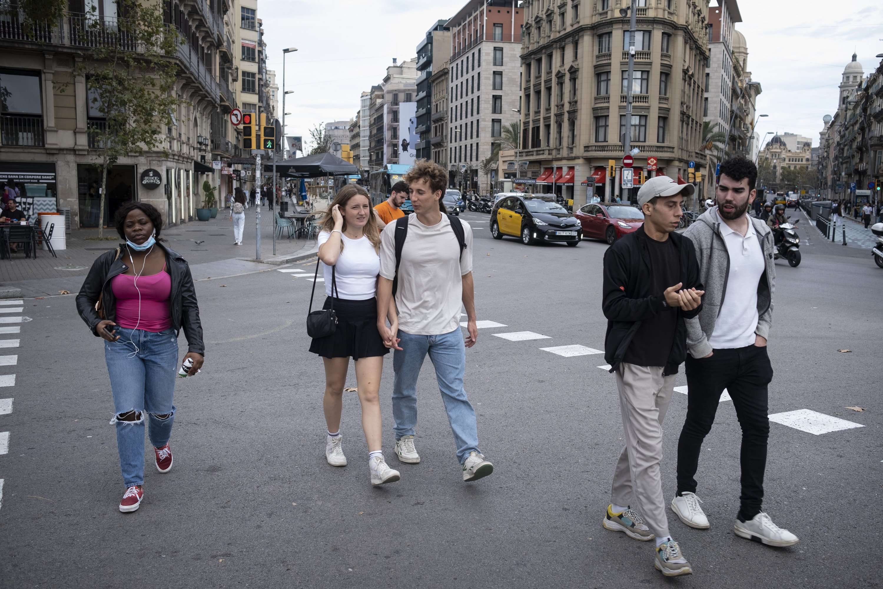 Joves barcelona gent adolescents / Foto: Carlos Baglietto