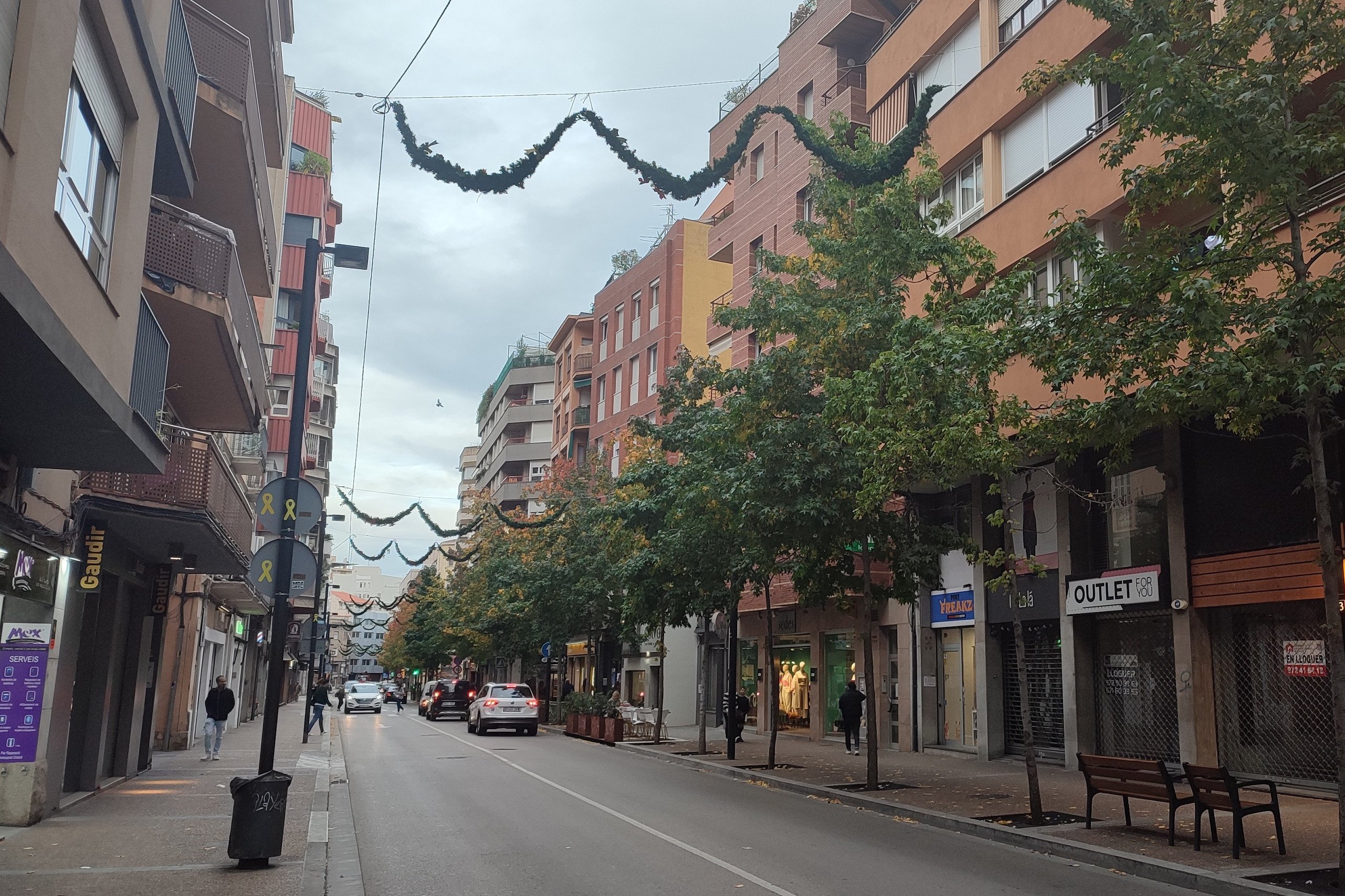 Girona reducirá el horario de las luces de Navidad para ahorrar energía