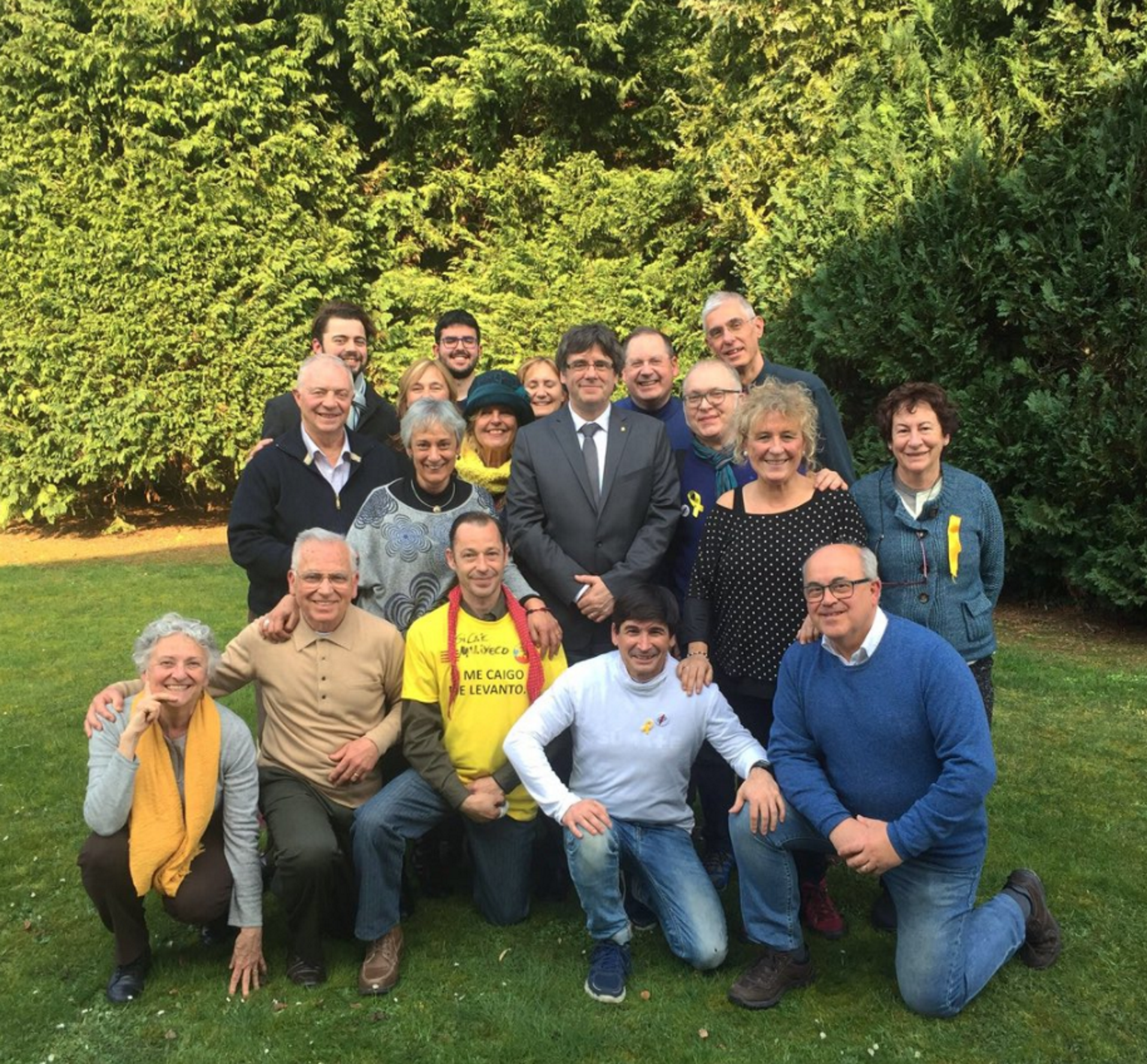 Súmate se reúne con Puigdemont en Bruselas