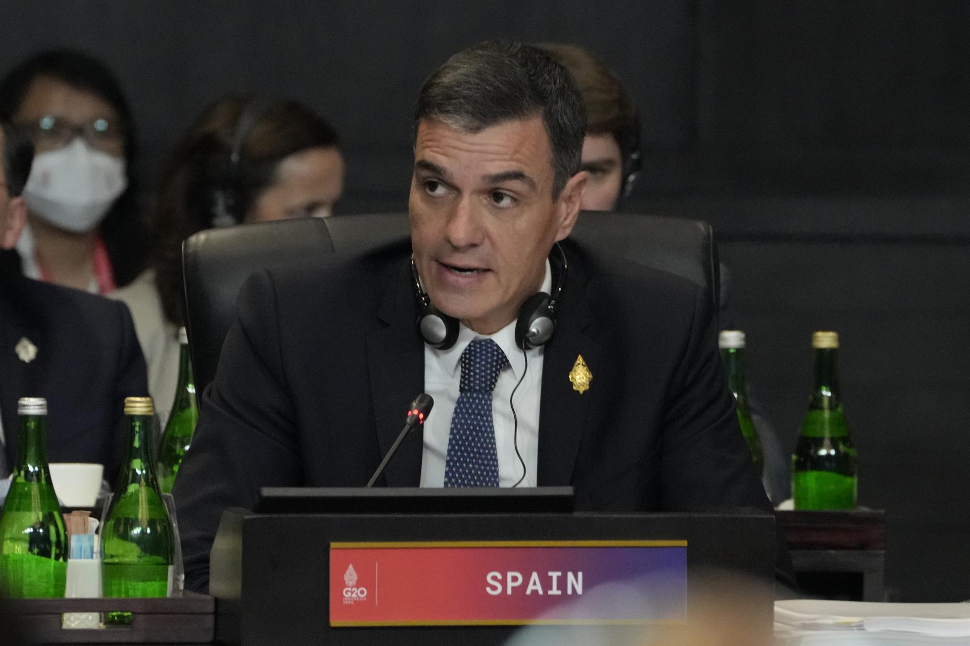 Spanish PM at G-20: Catalonia's 2017 independence declaration was a "big problem"