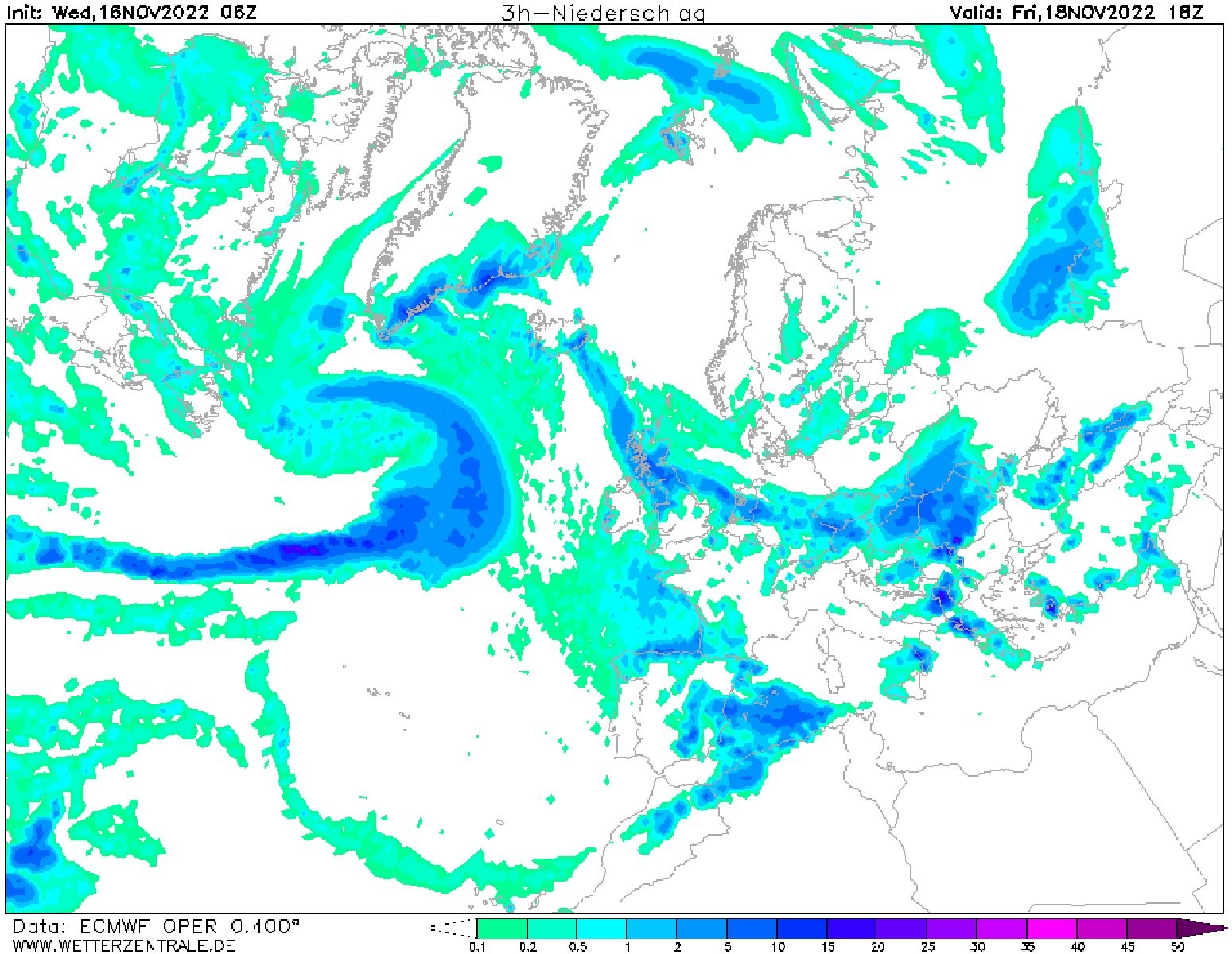 Lluvias y tormentas este viernes en Barcelona y Girona ECMWF Wetterzentrale Lluvias y tormentas este viernes en Barcelona y Girona ECMWF Wetterzentrale