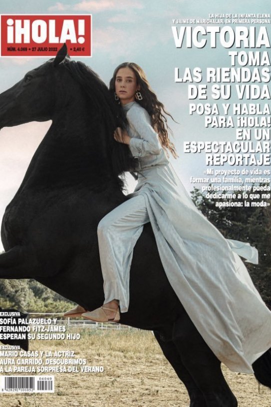 Victoria Federica a caballo Hola Victoria Federica a caballo Hola