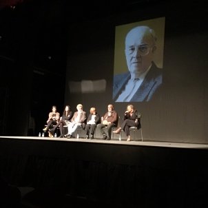 L'independentisme homenatja la figura de Joan Colomines en un acte que aplega tres presidents