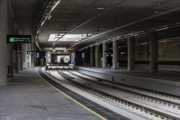 ADIF ST ANDREU vías tren / Foto: Montse Giralt