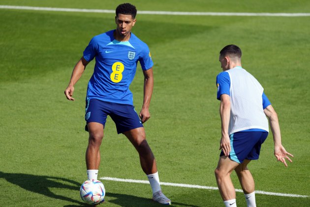 Jude Bellingham entrenamiento Inglaterra / Foto: Europapress