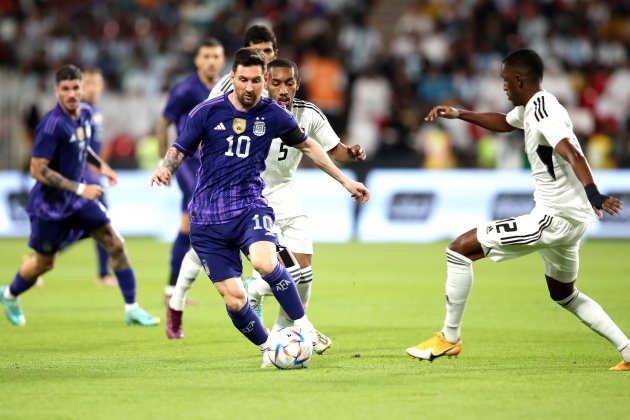 Messi Argentina vs UAE / Foto: EFE Messi Argentina vs UAE / Foto: EFE