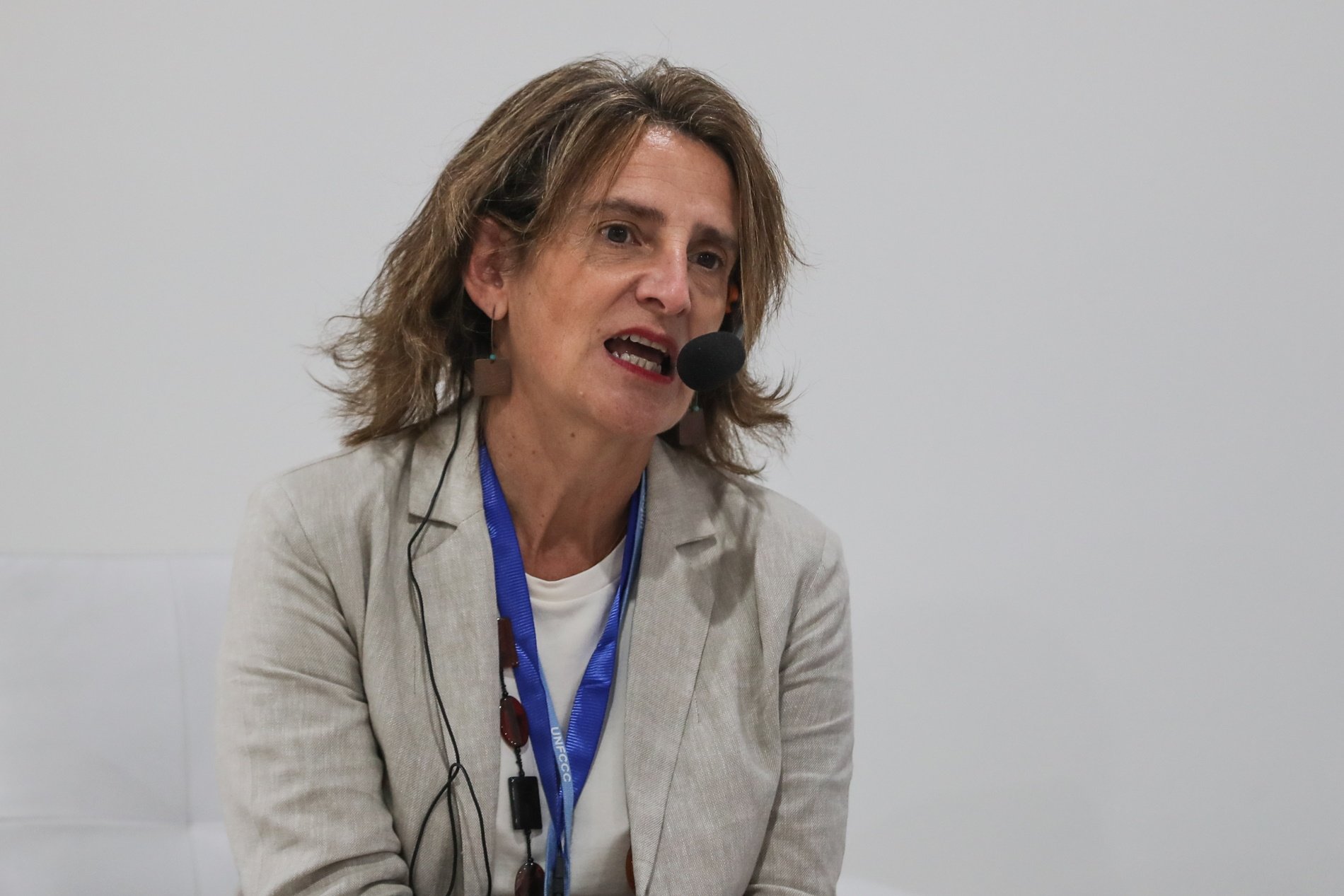 Teresa Ribera avisa de que la UE romperá con la COP27 si el esfuerzo no proviene de "todos" los países