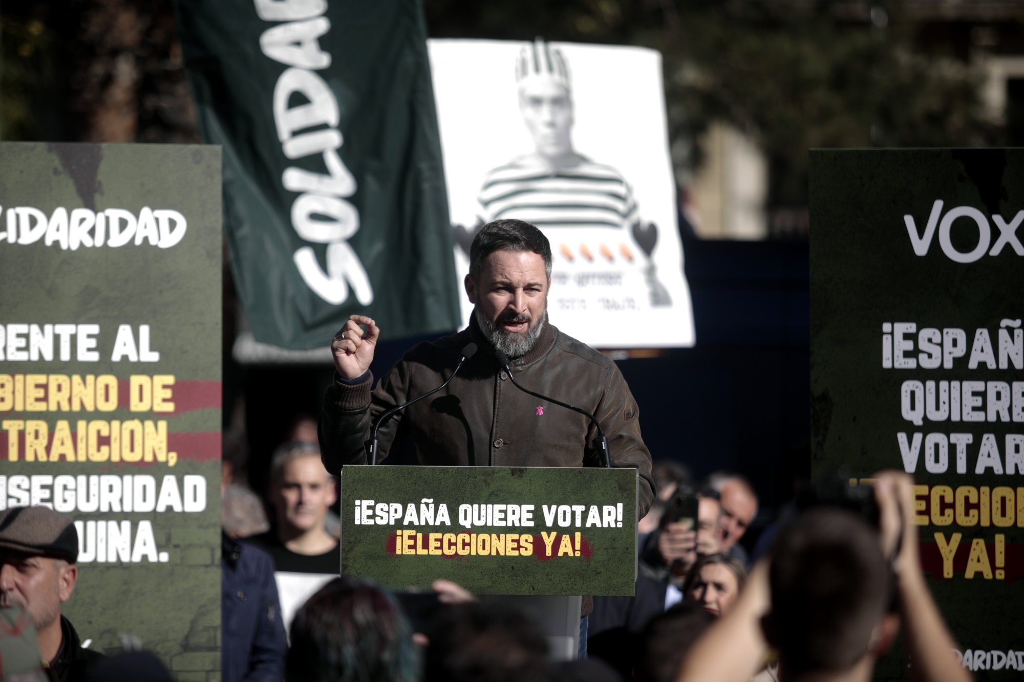 Abascal assistirà a una altra manifestació contra l'amnistia el 29 d'octubre a Madrid