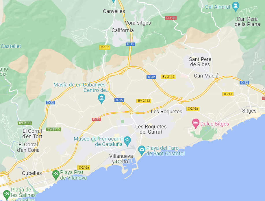 captura google maps toponims castella