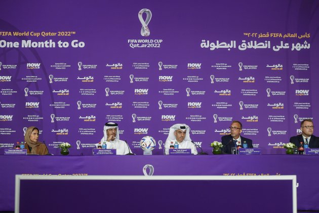Rueda prensa FIFA Mundial Qatar 2022 / Foto: Noushad Thekkayil