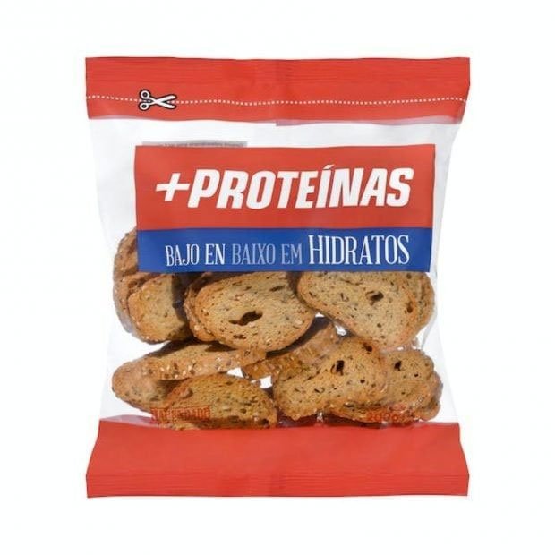 Tostadas +proteínas