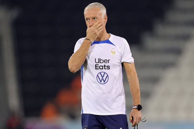 Didier Deschamps entrenamiento Francia / Foto: EFE