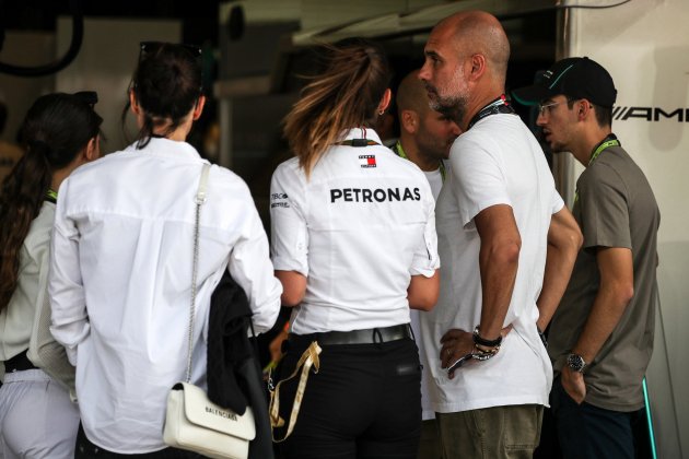 Guardiola F1 Abu Dhabi / Foto: EFE Guardiola F1 Abu Dhabi / Foto: EFE