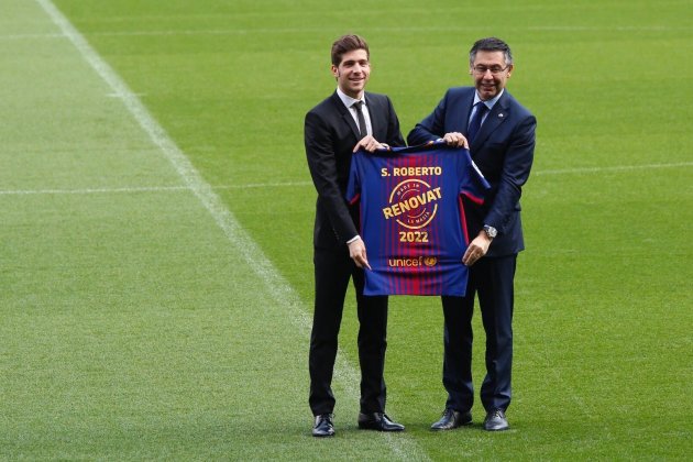 renovació Sergi Roberto bartomeu   Sergi Alcàzar