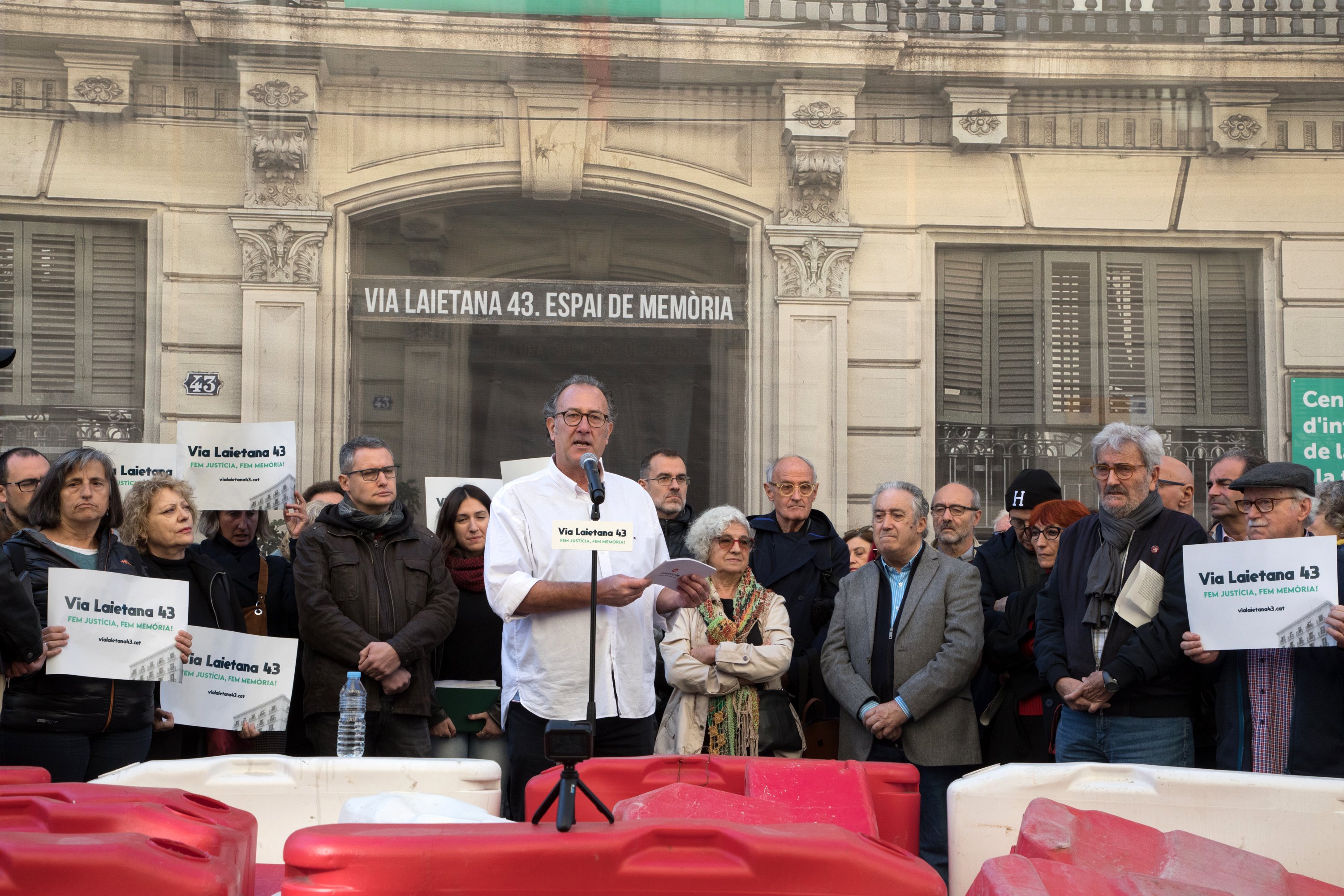 Llamada internacional para convertir la Jefatura de Via Laietana en centro de memoria