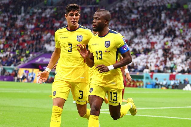 Enner Valencia celebrando un gol de Ecuador / Foto: Europa Press