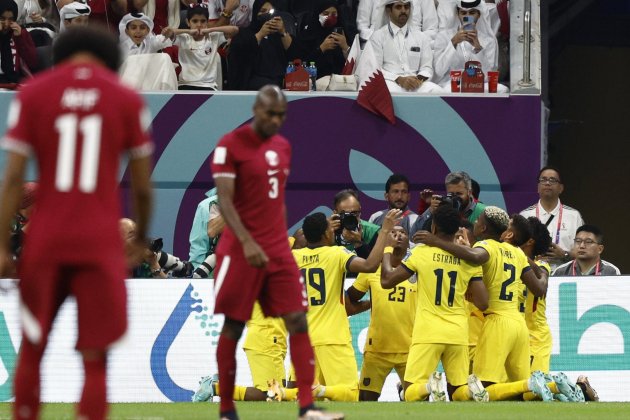 Ecuador celebración gol Mundial de Qatar / Foto: EFE