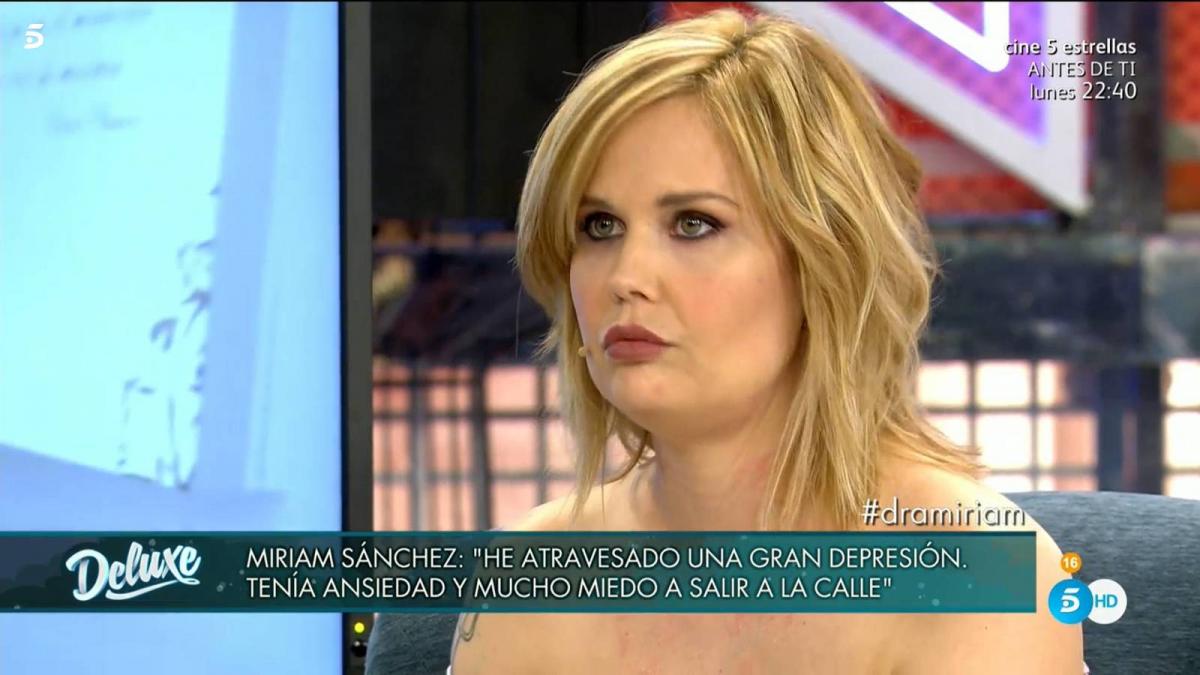 Míriam Sánchez MEDIASET Míriam Sánchez MEDIASET