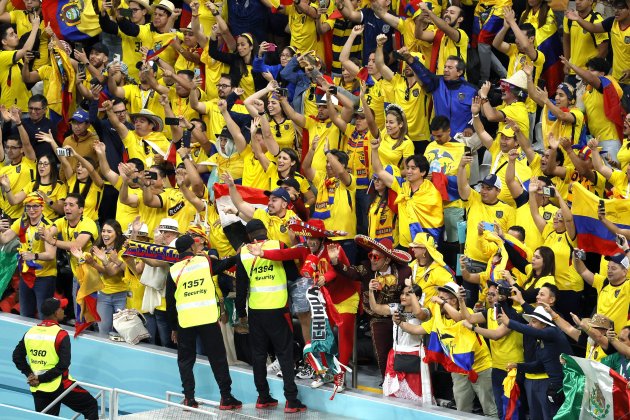 Aficionados Ecuador Mundial Qatar 2022 / Foto: Europa Press Aficionados Ecuador Mundial Qatar 2022 / Foto: Europa Press