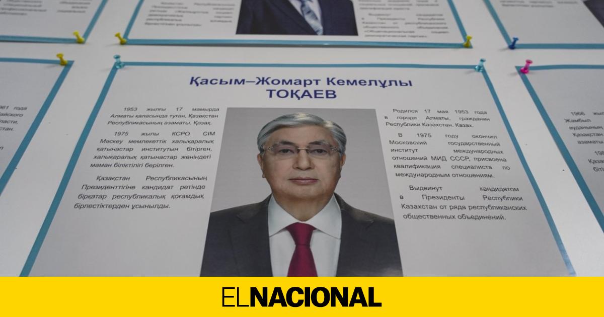 Kazajistán Tokaev vuelve a ganar unas elecciones sin oposición y