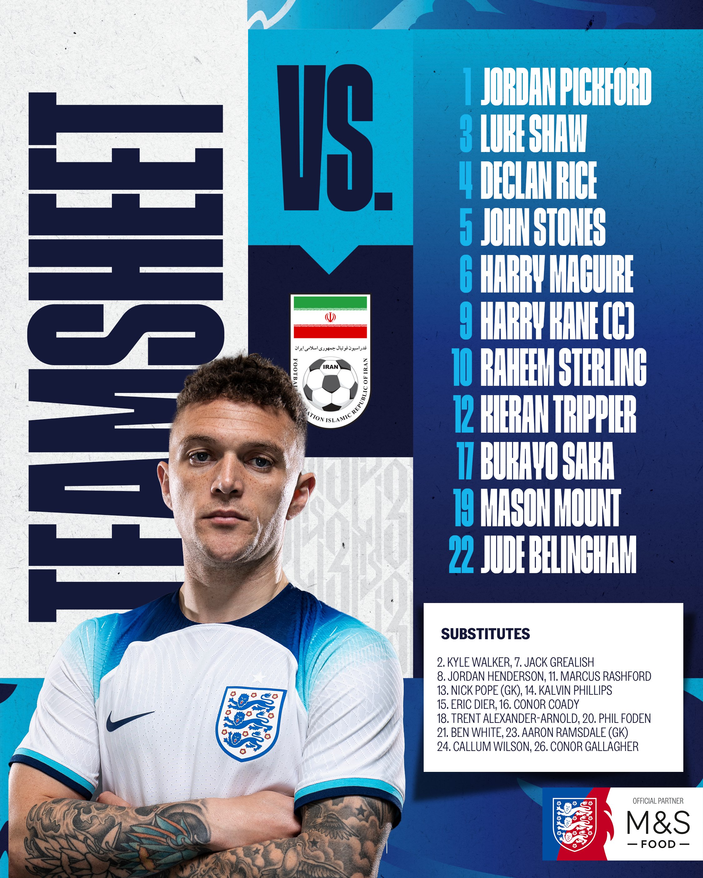 11 inglaterra ir&aacute;n