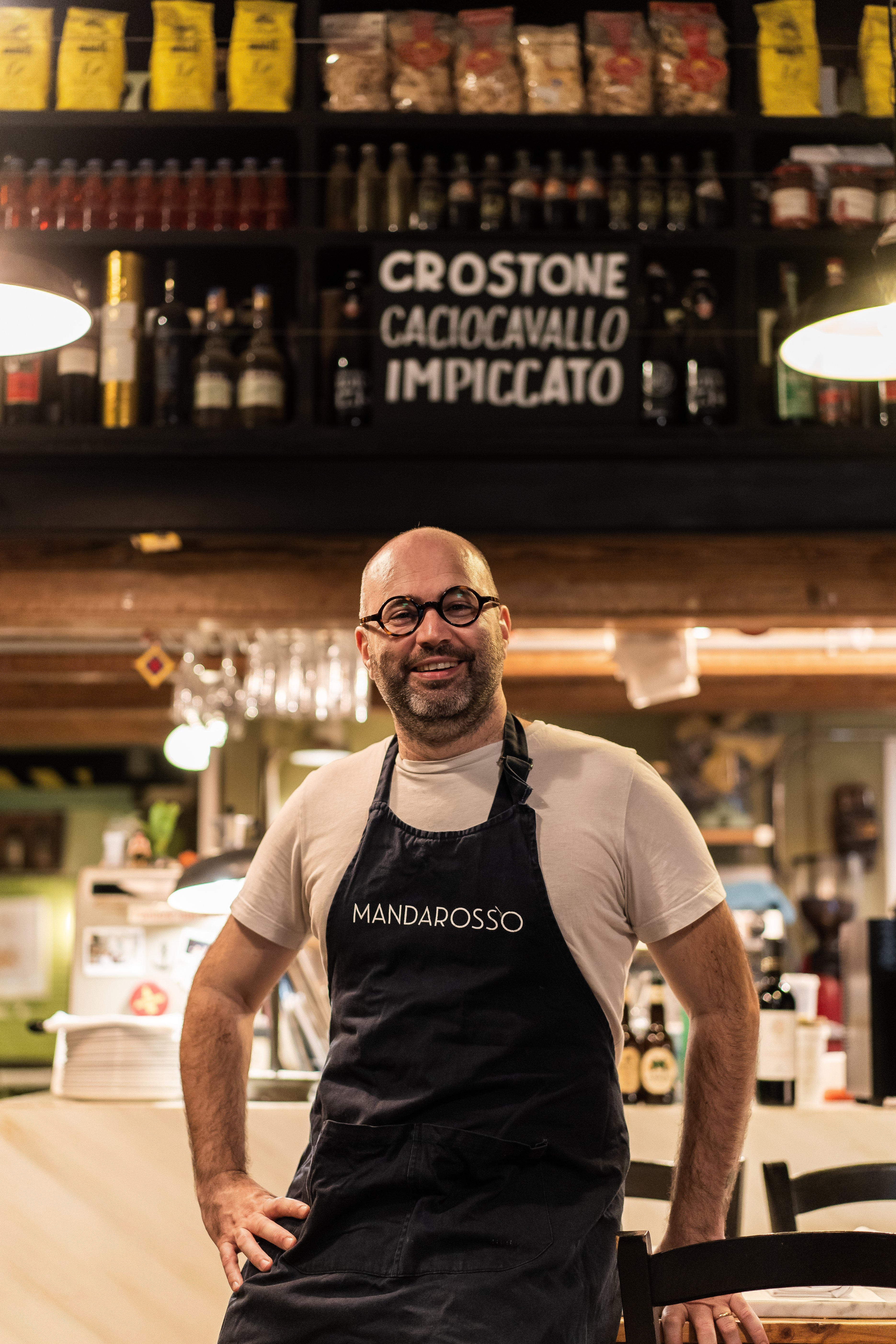 Pietro Leonetti, amo|propietari del restaurant / Foto: Le Cucine Mandarosso