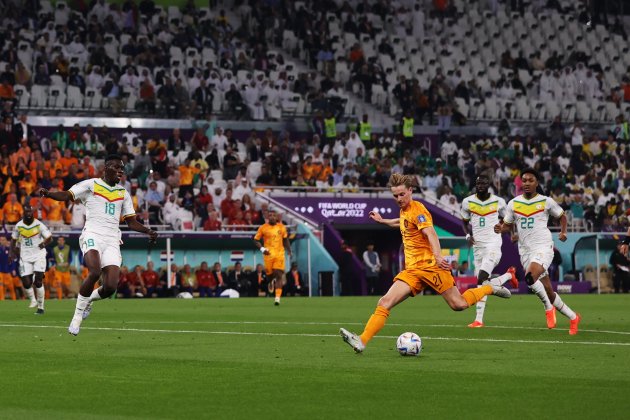 Frenkie de Jong Senegal Países Bajos Mundial de Qatar / Foto: EFE