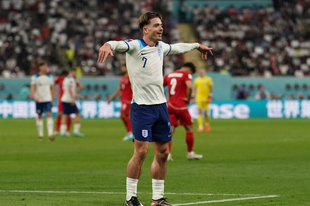 Grealish celebrant un gol amb Anglaterra / Foto: Europa Press Grealish celebrant un gol amb Anglaterra / Foto: Europa Press
