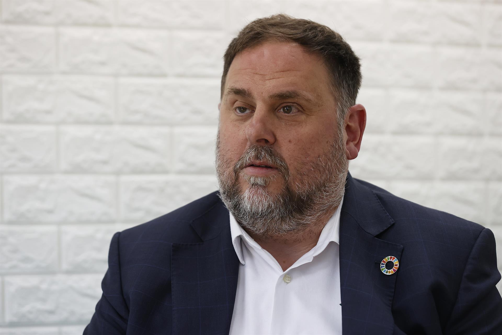 Oriol Junqueras revela desde Chile que ha habido "presiones" contra su gira