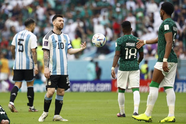 Messi Argentina Arabia Saudita EFE