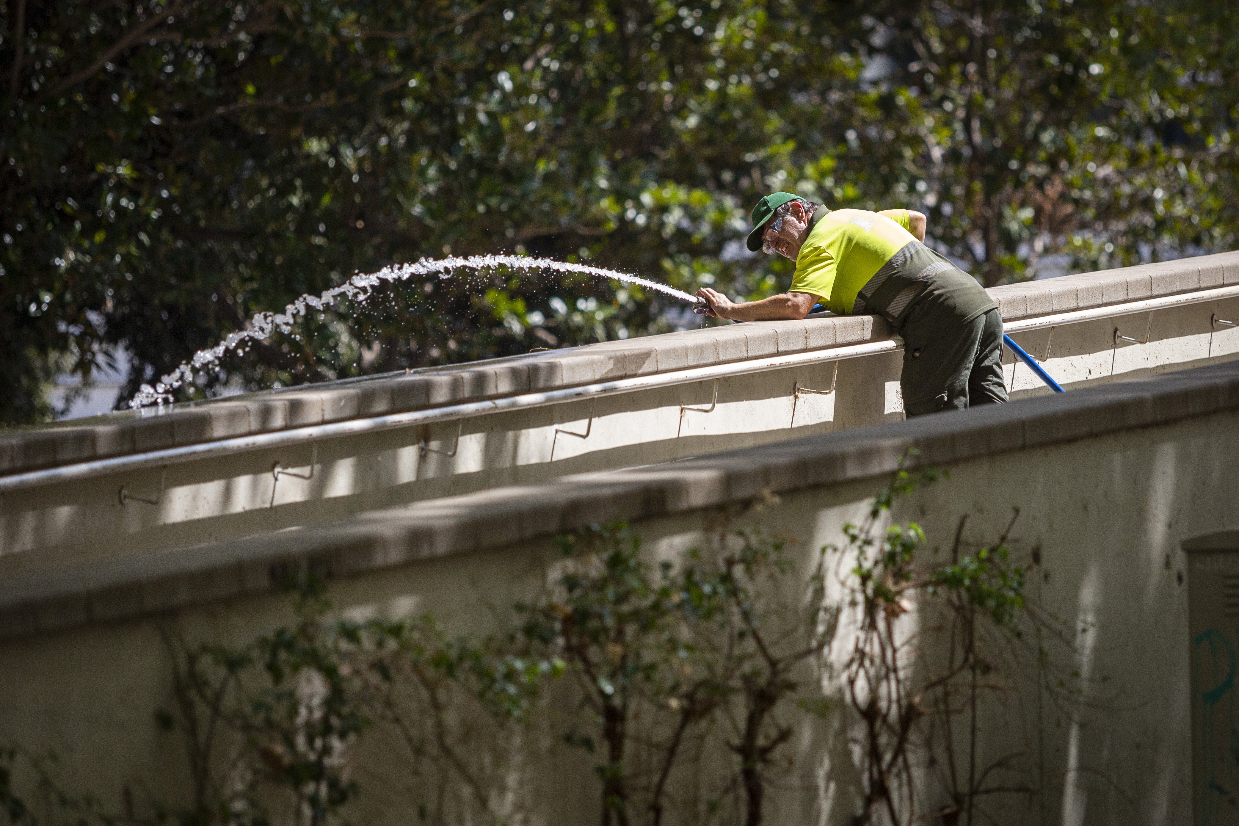Barcelona reivindica la red de agua freática ante la situación de sequía